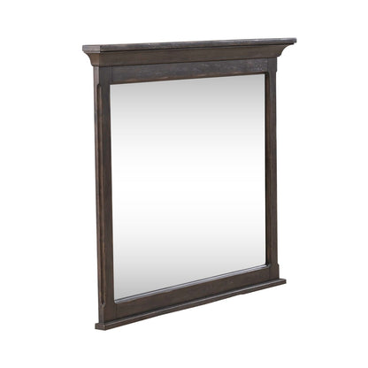 Paradise Valley - Landscape Mirror - Dark Brown - Hornell Furniture Outlet