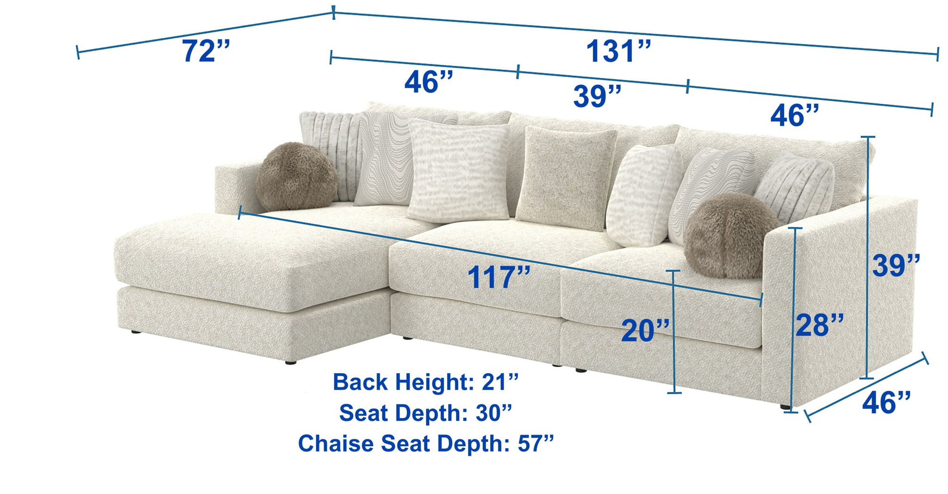 Ritzy - Modular Sofa - Hornell Furniture Outlet