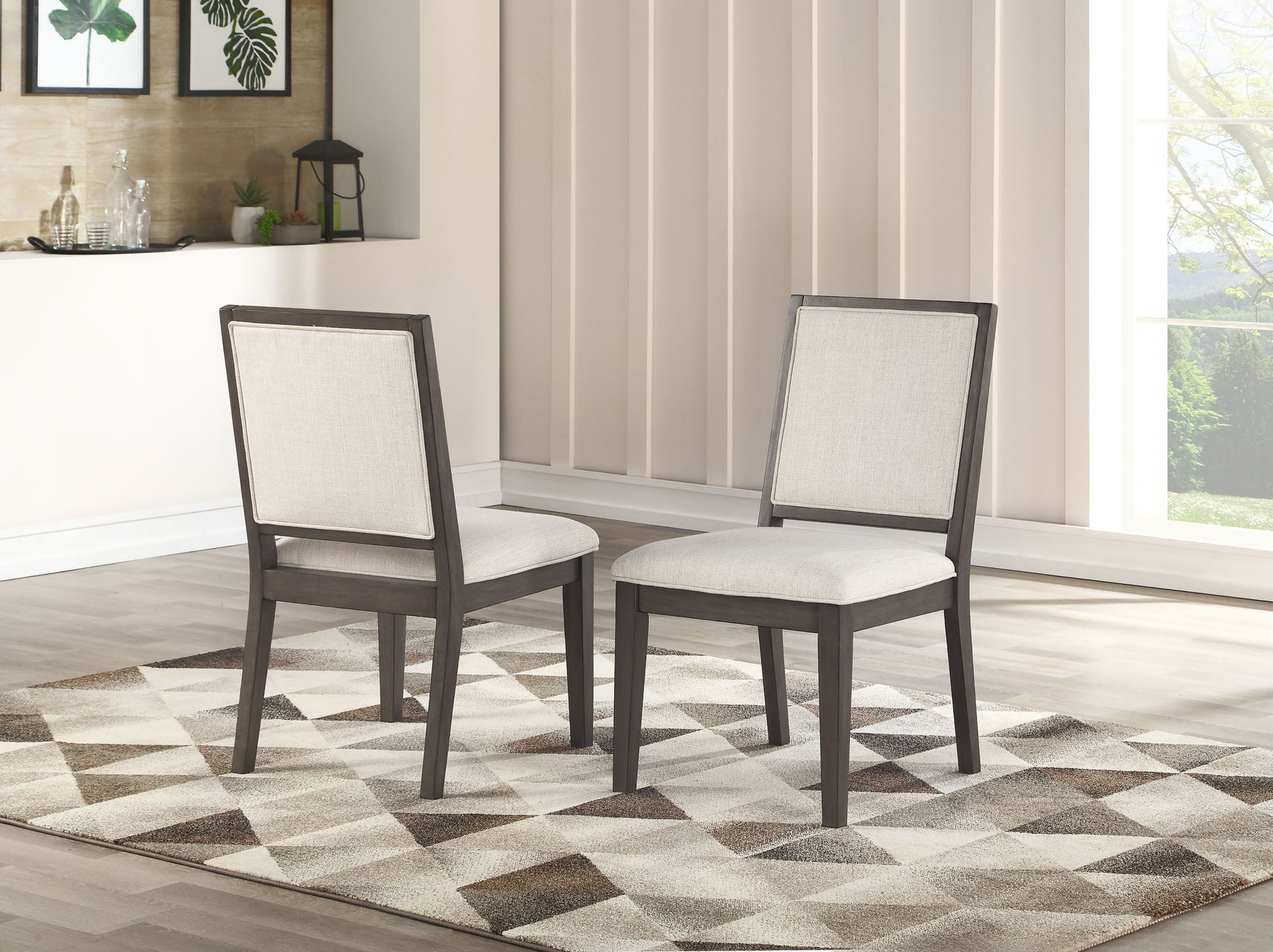 Mila - Side Chair (Set of 2) - White - Hornell Furniture Outlet