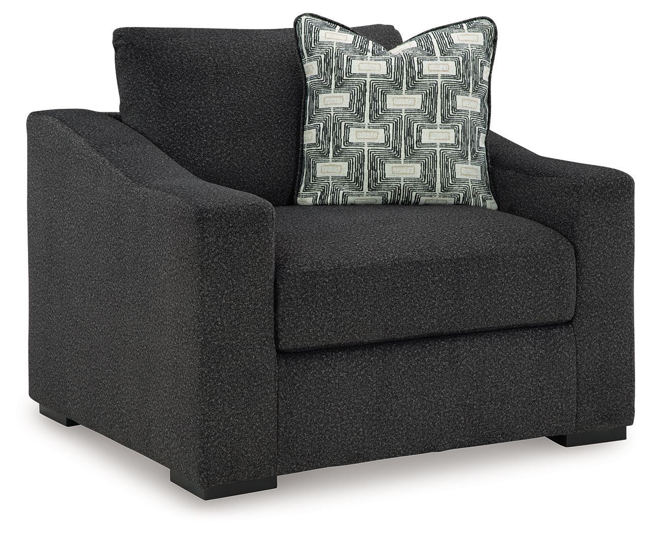 Wryenlynn - Onyx - Chair And A Half - Hornell Furniture Outlet