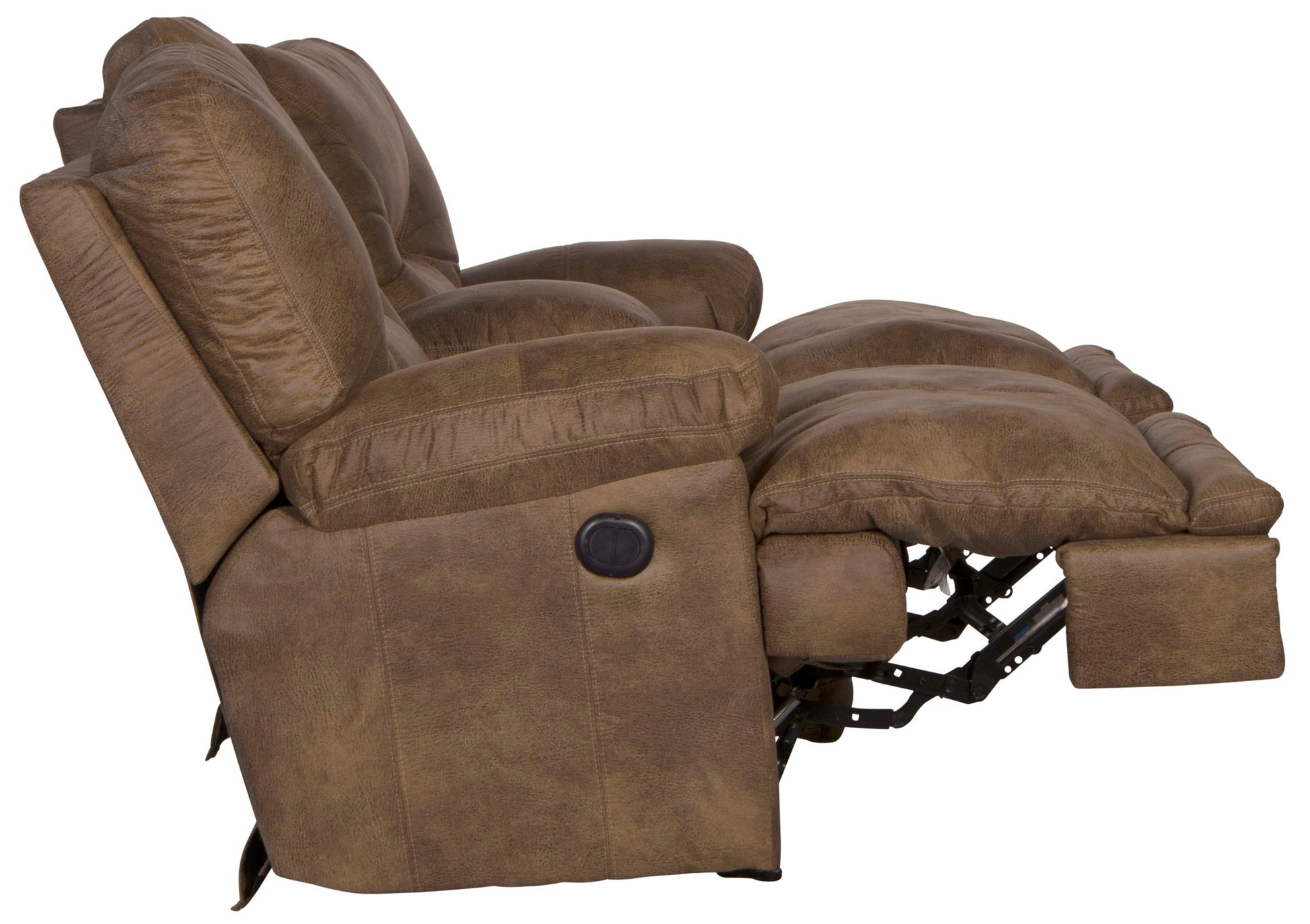 Voyager - Lay Flat Console Reclining Loveseat - Hornell Furniture Outlet