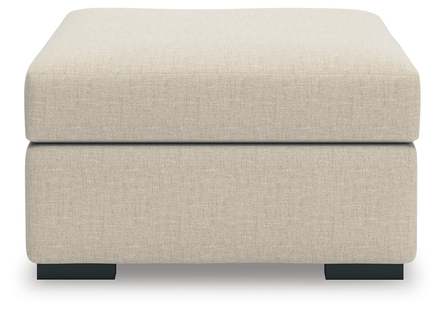 LadyMae - Twill - Oversized Accent Ottoman - Hornell Furniture Outlet