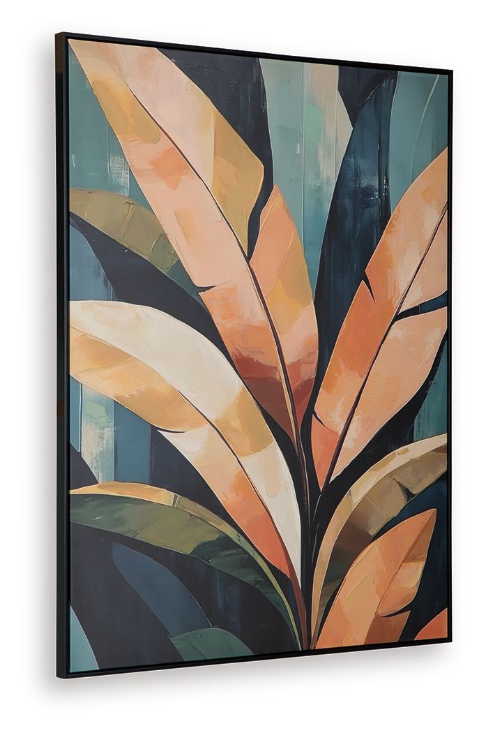 Laurelie - Multi - Wall Art - Hornell Furniture Outlet