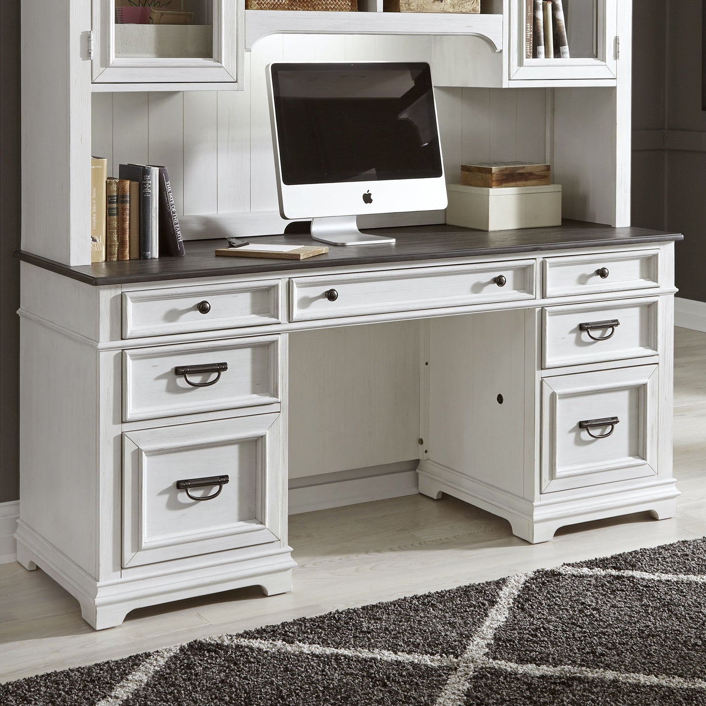 Allyson Park - Credenza - White - Hornell Furniture Outlet