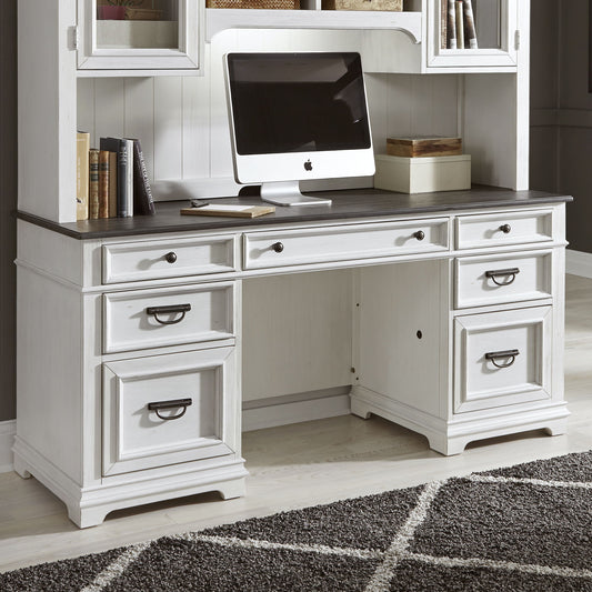 Allyson Park - Credenza - White - Hornell Furniture Outlet