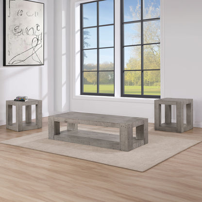 Pinedale - End Table - Gray - Hornell Furniture Outlet