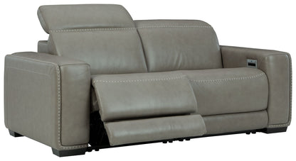 Correze - Power Reclining Sectional - Hornell Furniture Outlet