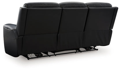 5Z - Comfort - Relaxation - Power Reclining Sofa With Adj Headrest - Hornell Furniture Outlet
