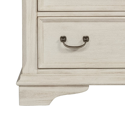 Bayside - 5 Drawer Chest - White - Hornell Furniture Outlet