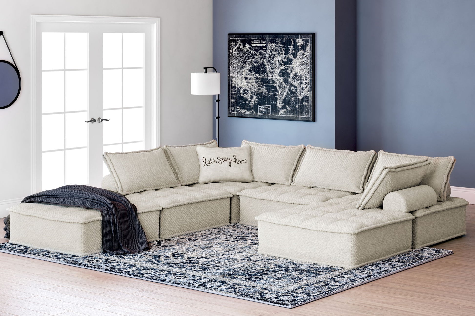 Bales - Sectional - Hornell Furniture Outlet