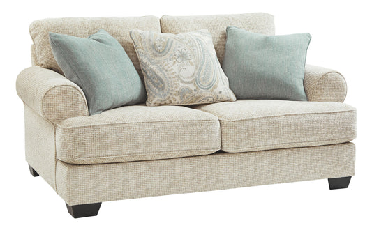 Monaghan - Sandstone - Loveseat - Hornell Furniture Outlet