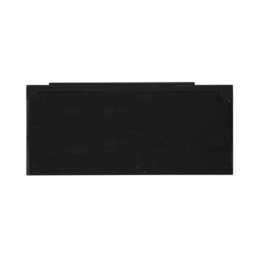 Meritage - 2 Piece Bunching Bookcase - Black - Hornell Furniture Outlet
