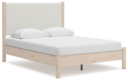 Cadmori - Upholstered Panel Bed - Hornell Furniture Outlet