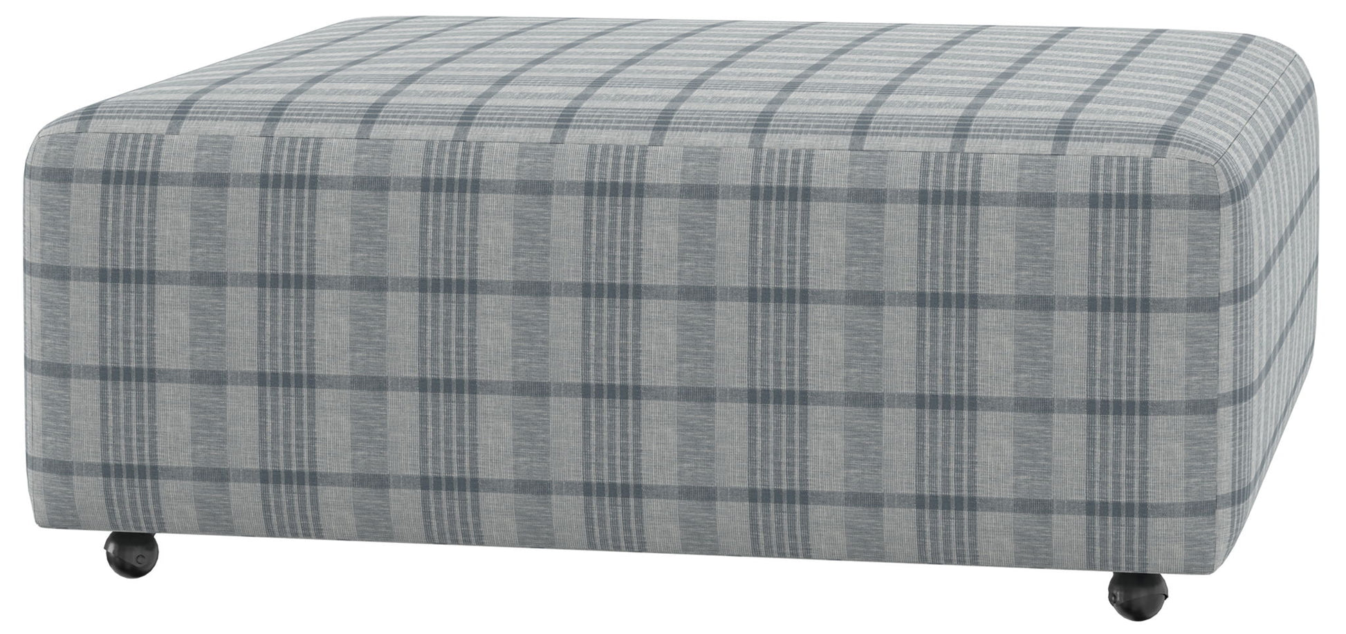 Chappy - Castered Cocktail Ottoman - Hornell Furniture Outlet