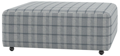 Chappy - Castered Cocktail Ottoman - Hornell Furniture Outlet