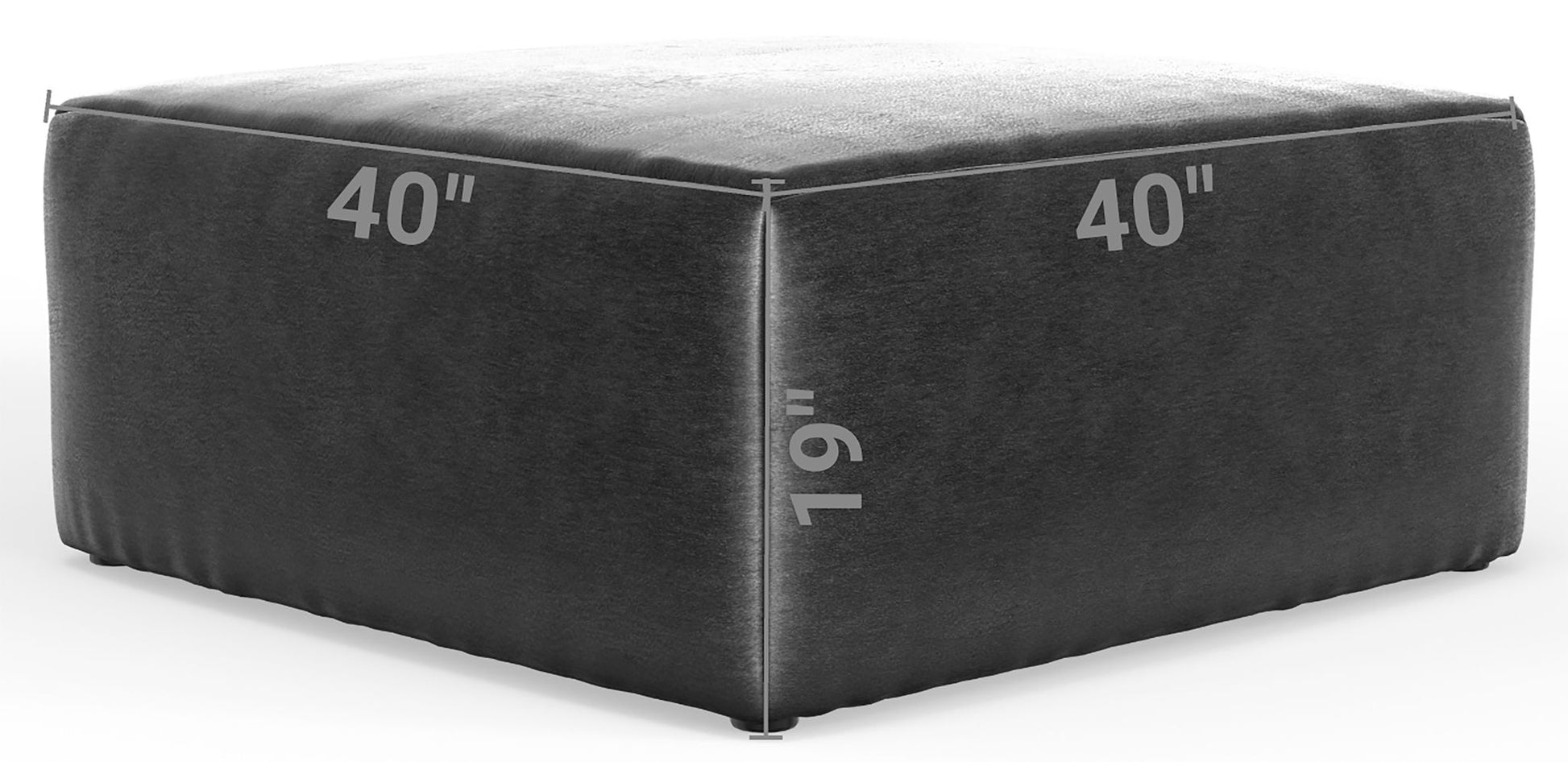 Remington - Cocktail Ottoman - Hornell Furniture Outlet