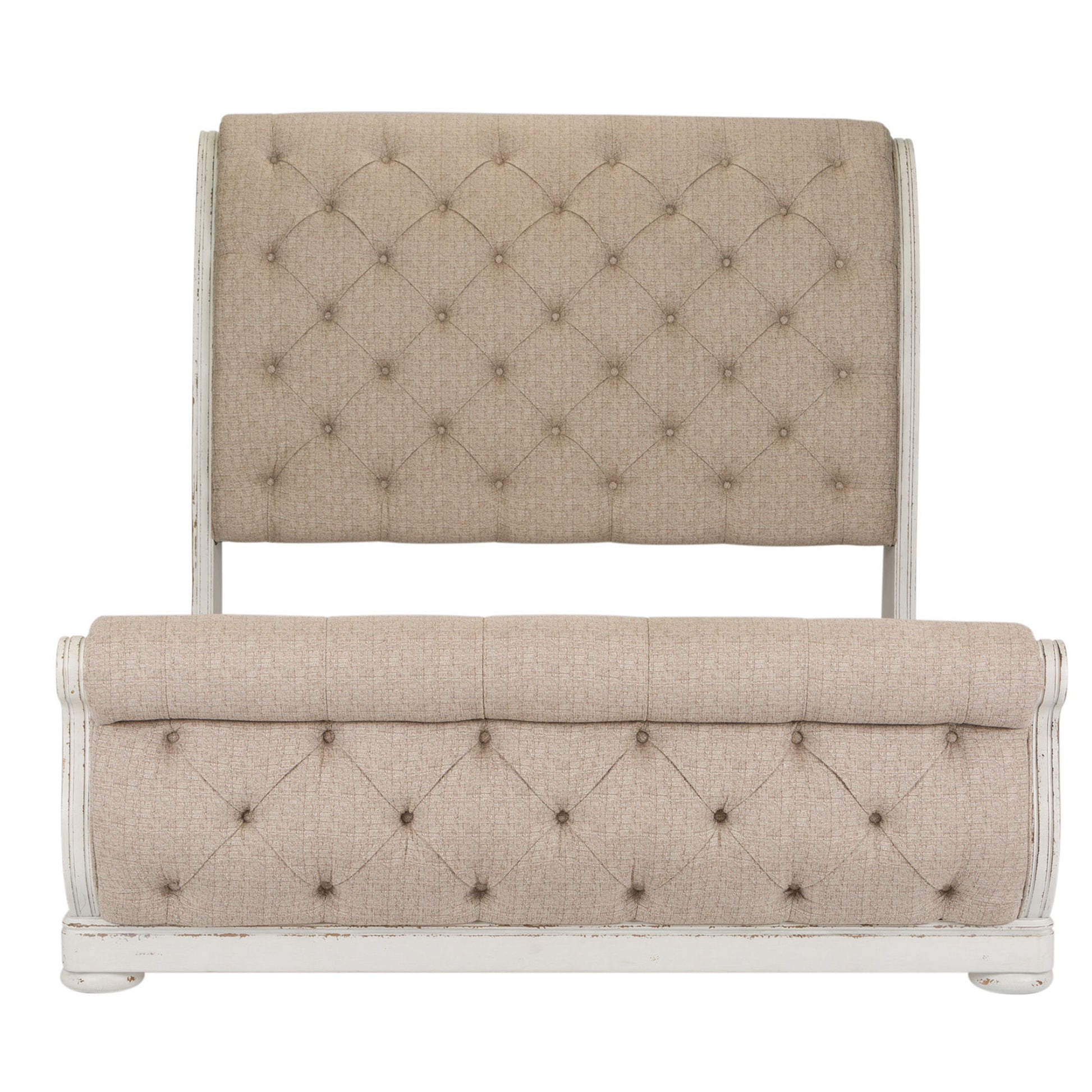 Abbey Park - Sleigh Bed, Dresser & Mirror - Hornell Furniture Outlet