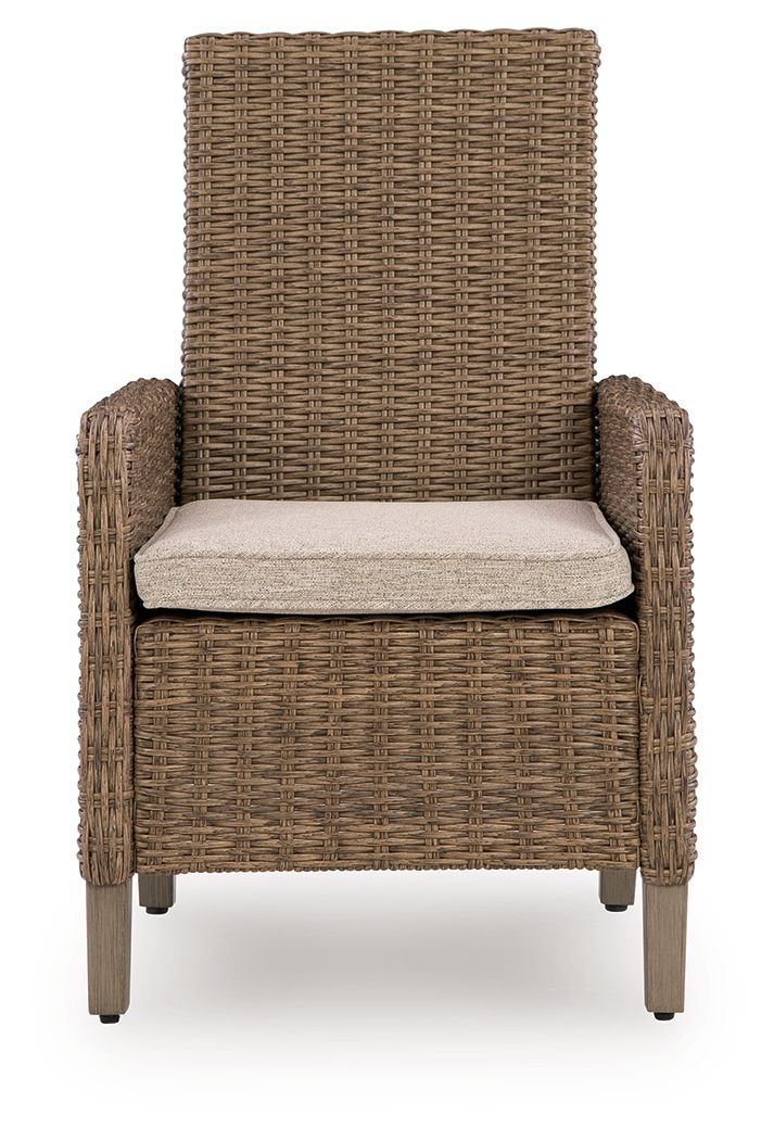 Laguna Heights - Arm Chair With Cushion (Set of 2) - Beige - Hornell Furniture Outlet