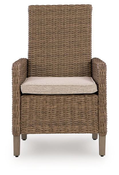Laguna Heights - Arm Chair With Cushion (Set of 2) - Beige - Hornell Furniture Outlet