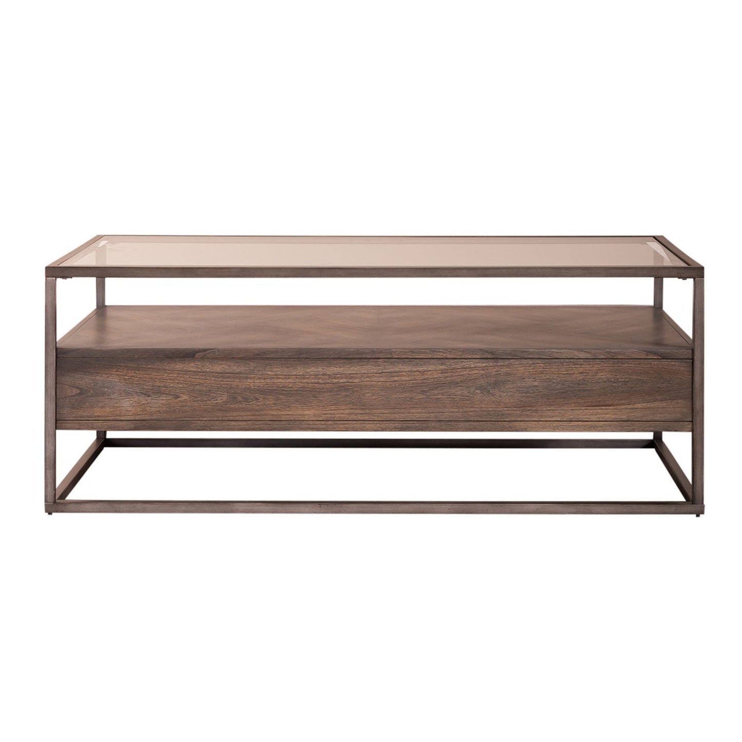 Jamestown - Rectangular Cocktail Table - Tobacco - Hornell Furniture Outlet