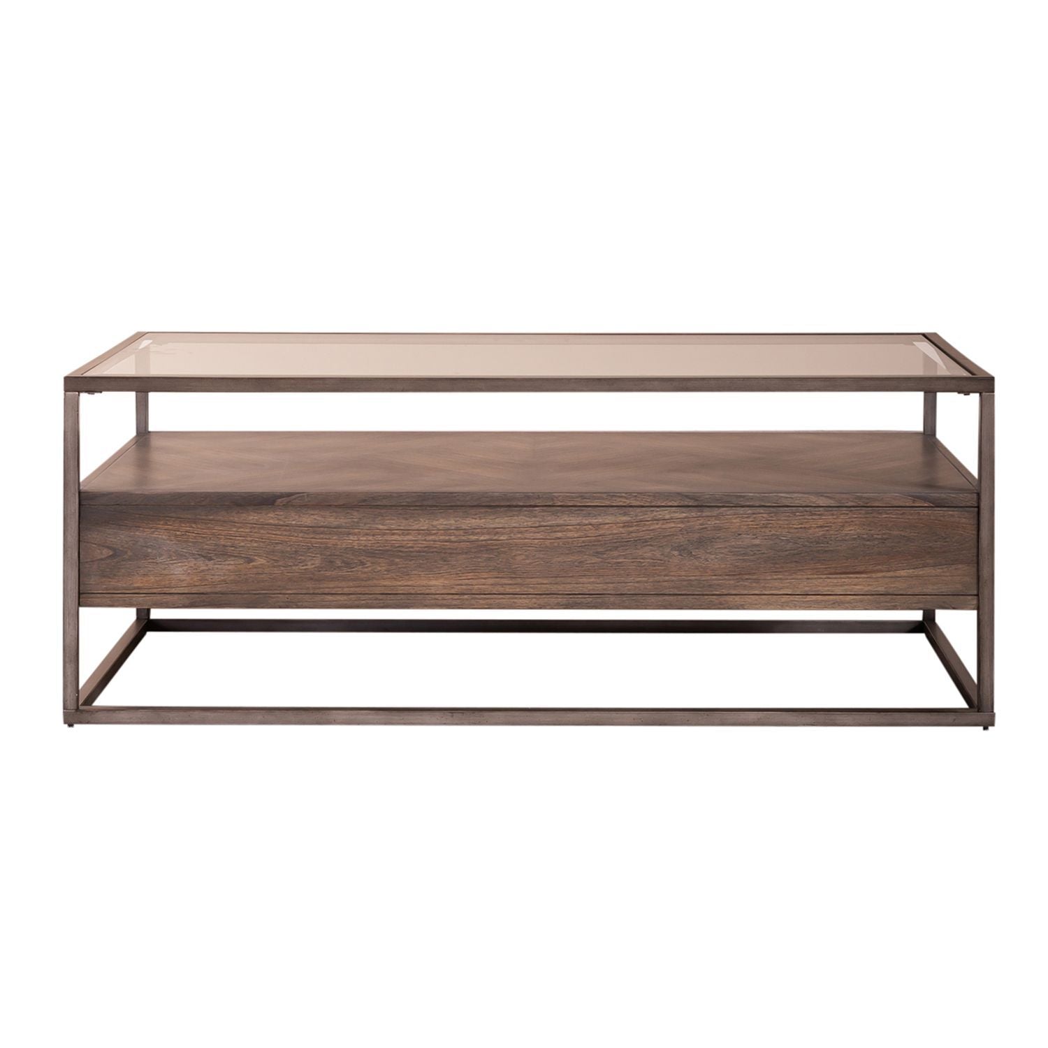 Jamestown - Rectangular Cocktail Table - Tobacco - Hornell Furniture Outlet