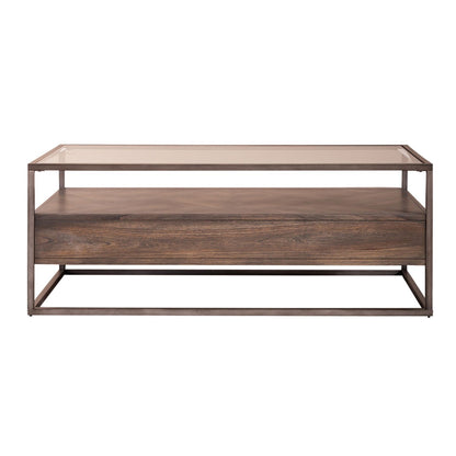 Jamestown - Rectangular Cocktail Table - Tobacco - Hornell Furniture Outlet