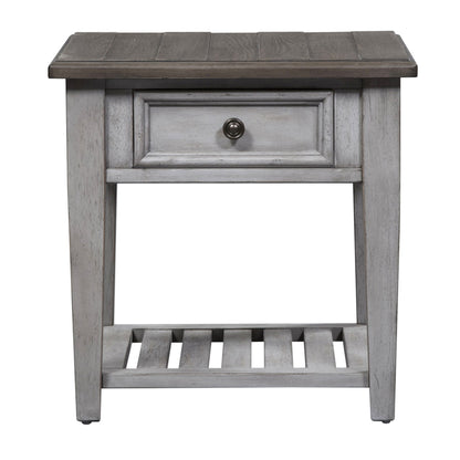Heartland - 3 Piece Table Set - White - Hornell Furniture Outlet