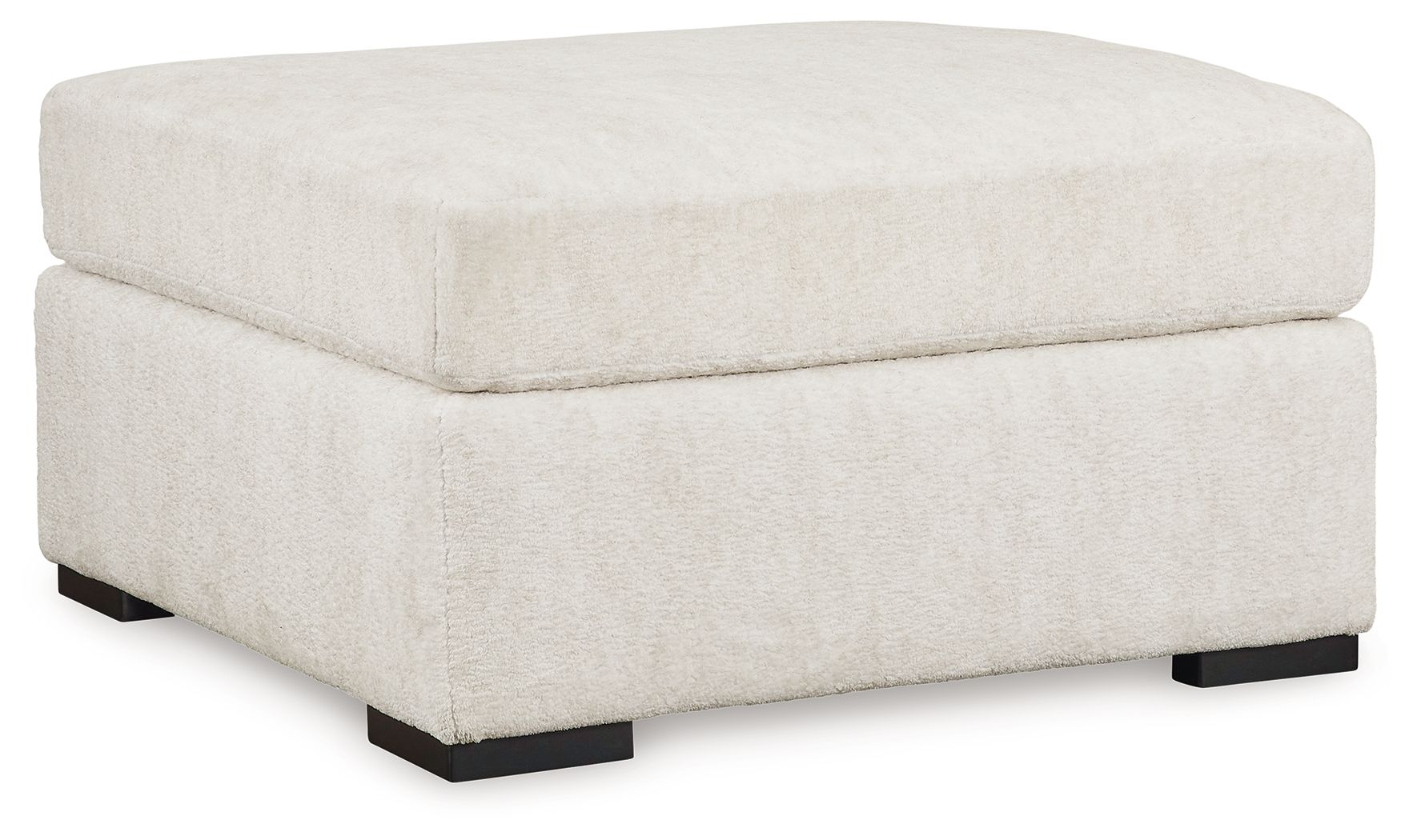 Chessington - Ivory - Oversized Accent Ottoman - Hornell Furniture Outlet