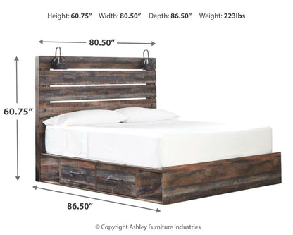 Drystan - Panel Bedroom Set - Hornell Furniture Outlet