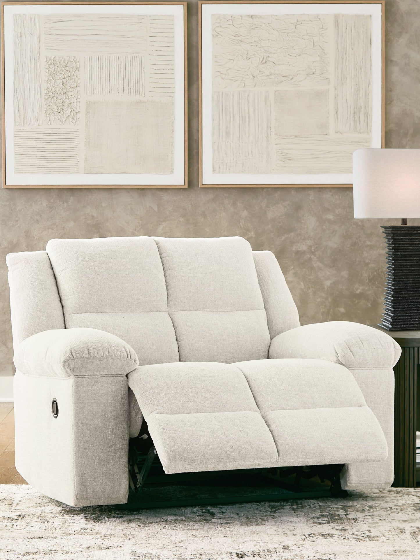 Orlen - Zero Wall Wide Seat Recliner - Winter - Hornell Furniture Outlet