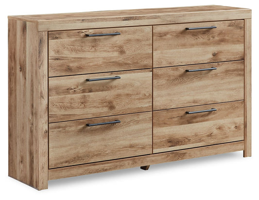 Hyanna - Six Drawer Dresser - Tan Brown - Hornell Furniture Outlet