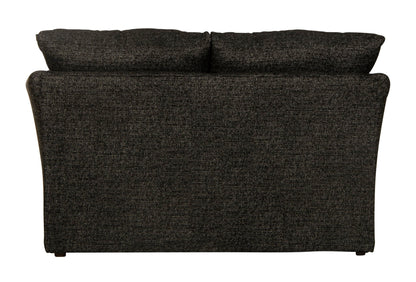 Varner - Loveseat - Ebony - Hornell Furniture Outlet