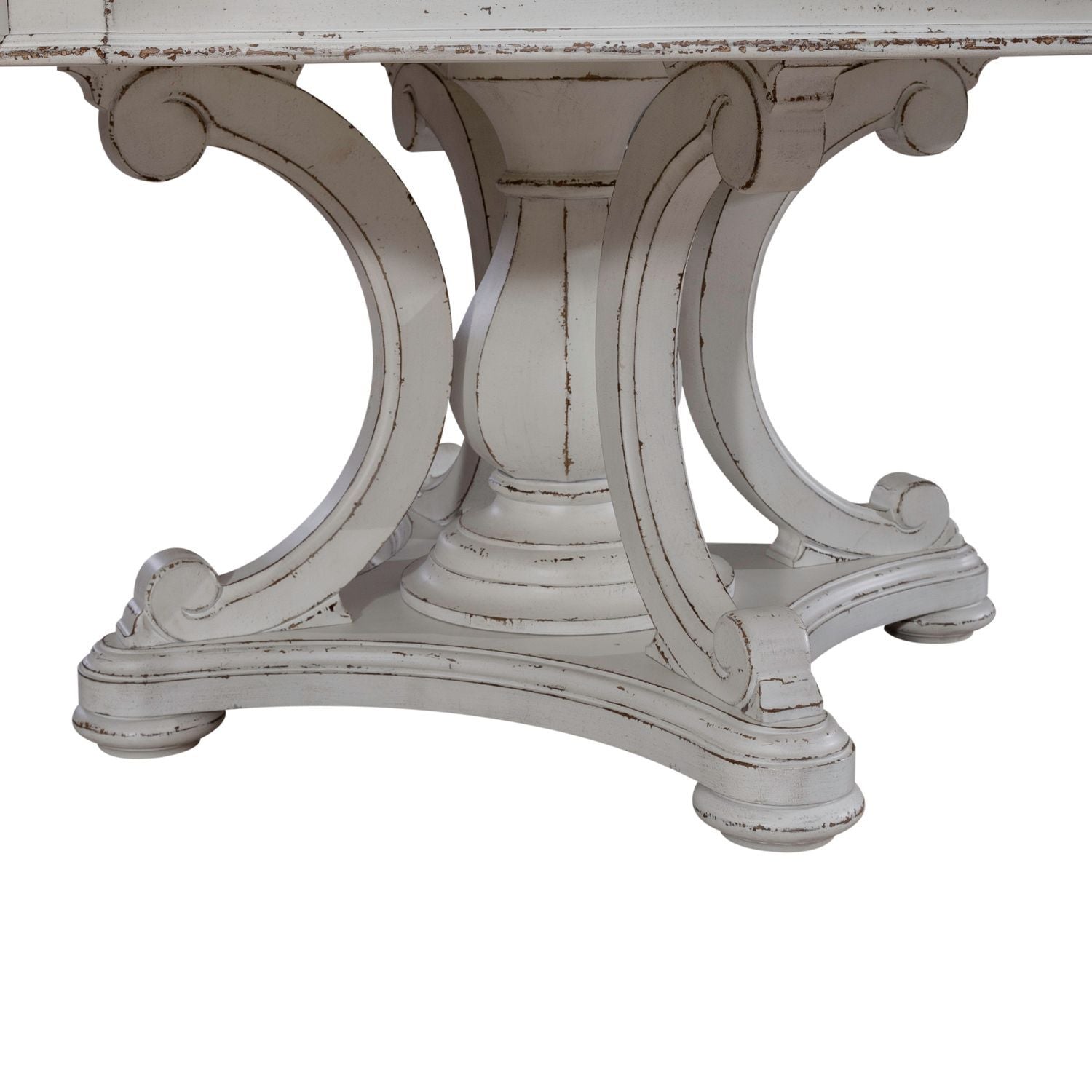Magnolia Manor - Round Table - White - Hornell Furniture Outlet