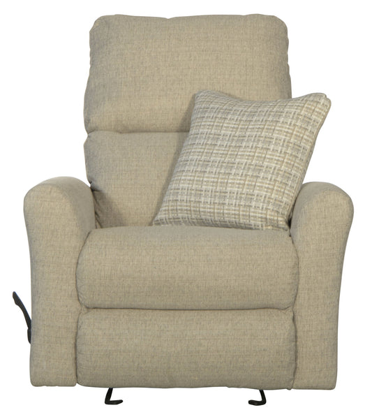 McPherson - Glider Recliner - Buff - Hornell Furniture Outlet