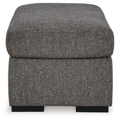 Gardiner - Pewter - Ottoman - Hornell Furniture Outlet