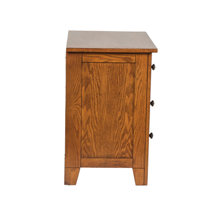 Grandpas Cabin - Nightstand - Light Brown - Hornell Furniture Outlet