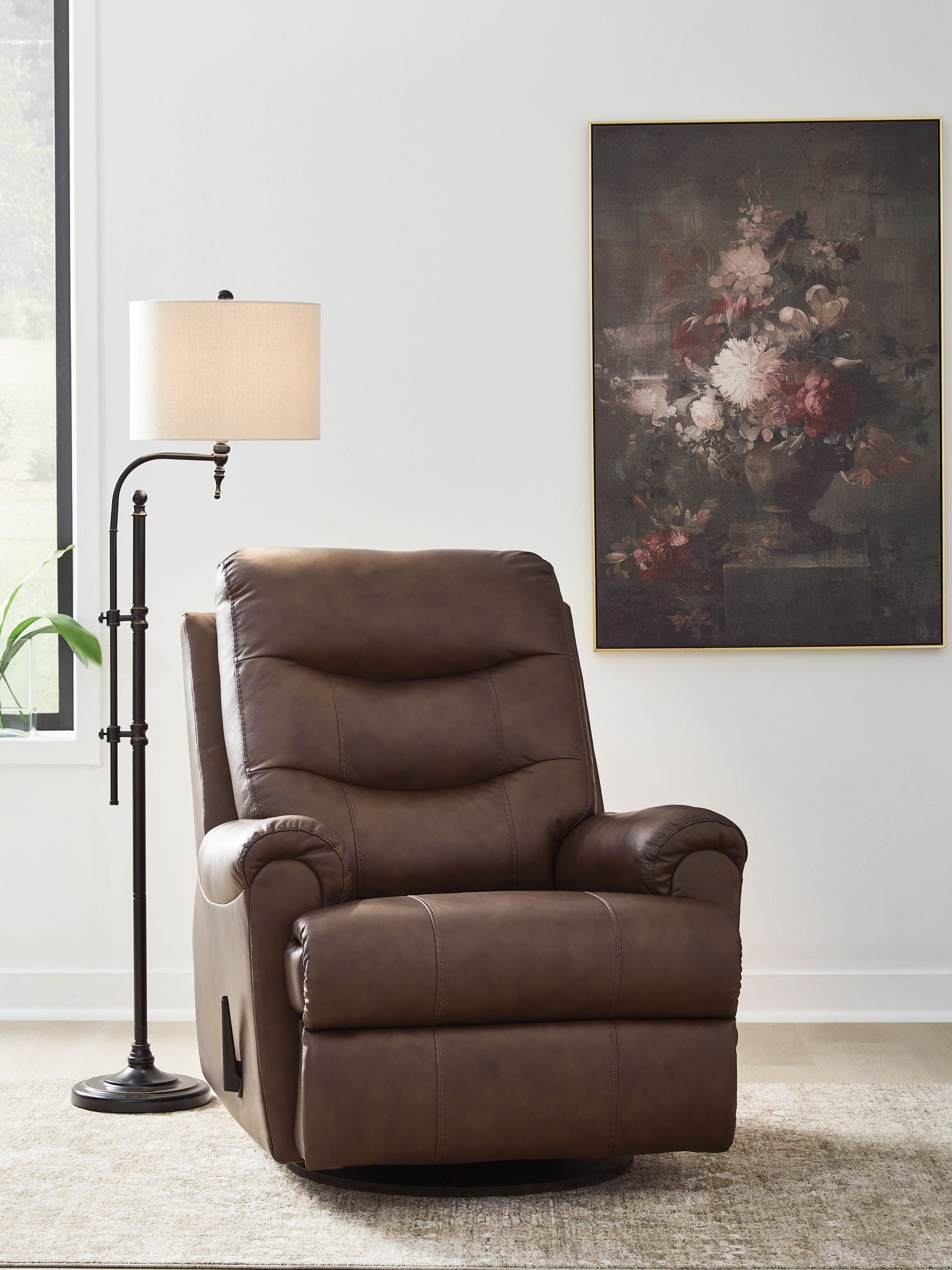 Flynwood - Swivel Glider Recliner - Hornell Furniture Outlet