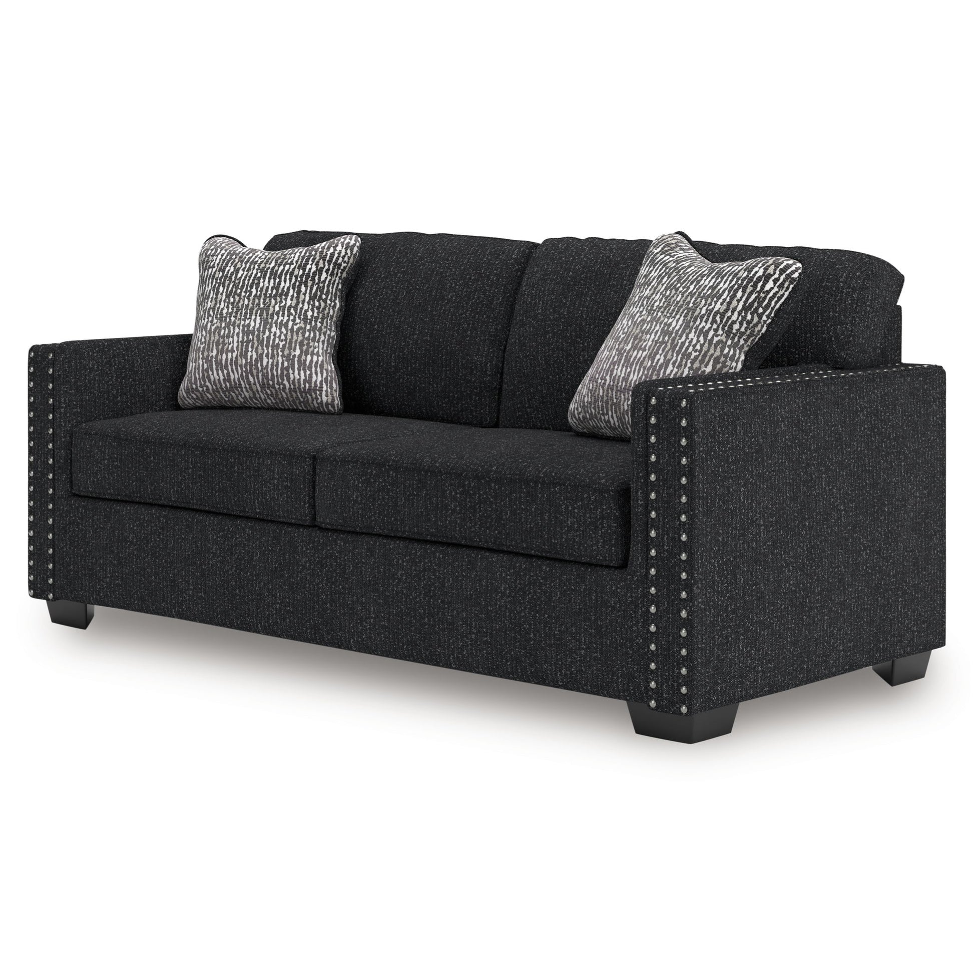 Jasmine Peaks - Coal - Sofa - Hornell Furniture Outlet