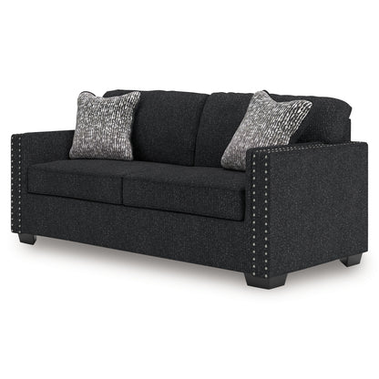 Jasmine Peaks - Coal - Sofa - Hornell Furniture Outlet