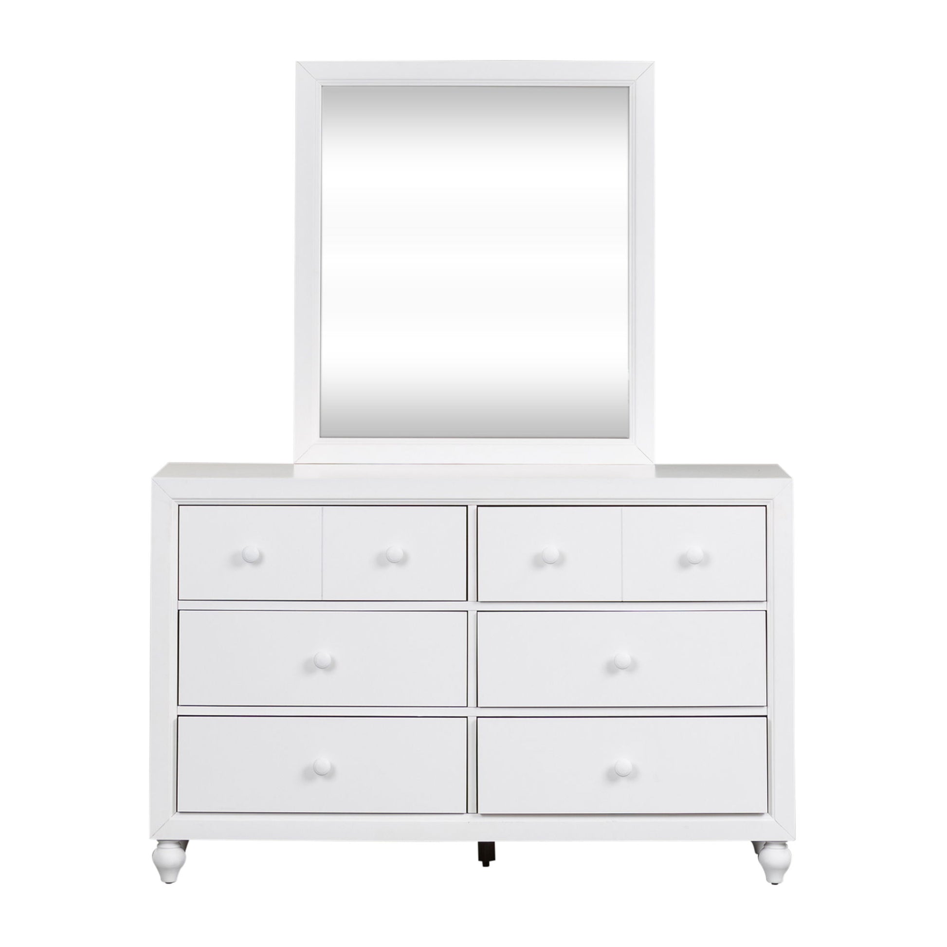 Cottage View - Panel Bed, Dresser & Mirror - Hornell Furniture Outlet