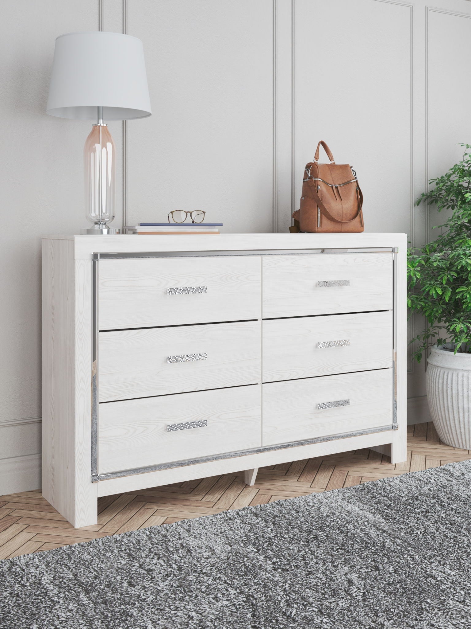 Altyra - Upholstered Storage Bedroom Set - Hornell Furniture Outlet