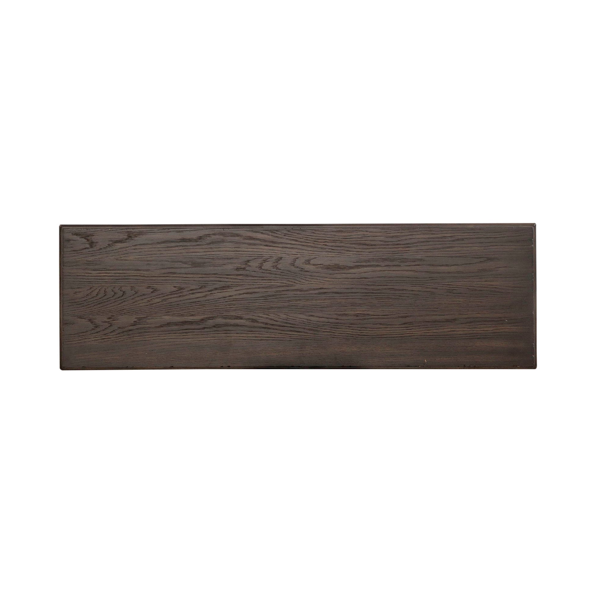 Mill Creek - 2 Drawer Sofa Table - Dark Brown - Hornell Furniture Outlet