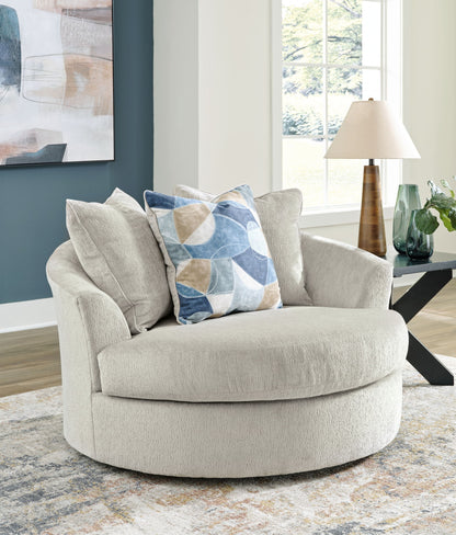 Maxon Place - Oversized Swivel Accent Chair - Hornell Furniture Outlet