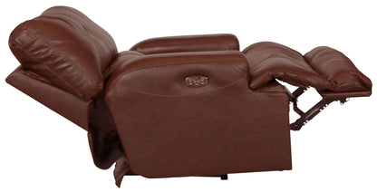 Wembley - Power Headrest With Lumbar Lay Flat Recliner - Hornell Furniture Outlet
