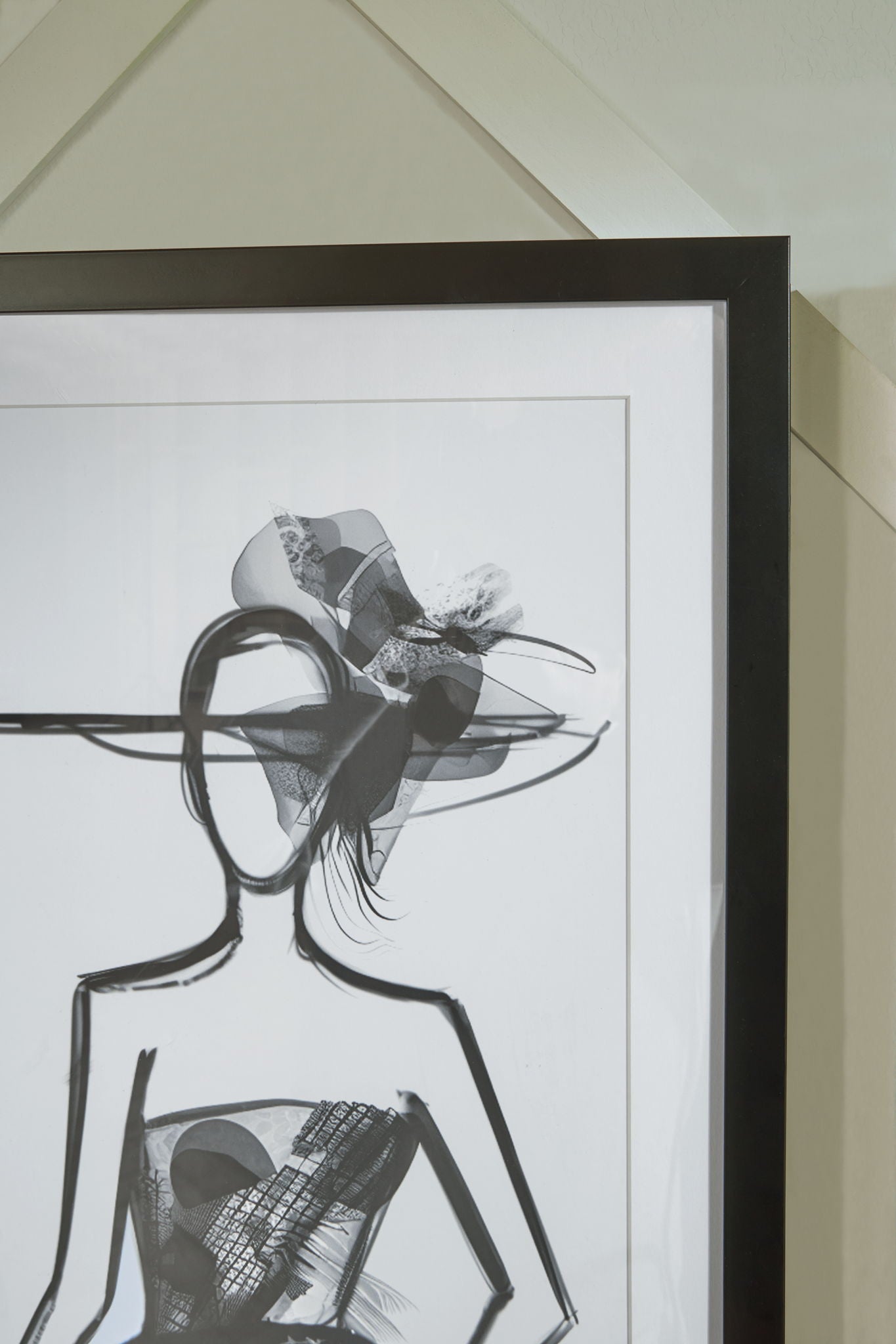 Mckerrick - Black / White - Wall Art Set (Set of 3) - Hornell Furniture Outlet