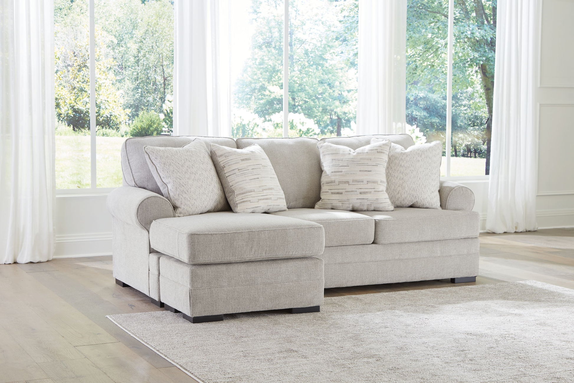 Eastonbridge - Shadow - Sofa Chaise - Hornell Furniture Outlet
