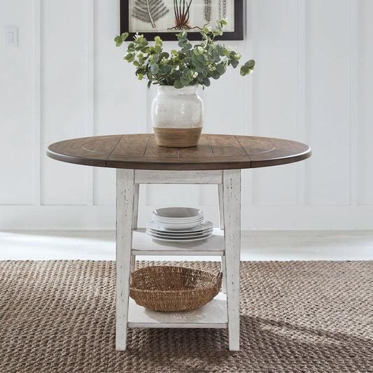 Al Fresco - Drop Leaf Table - White - Hornell Furniture Outlet