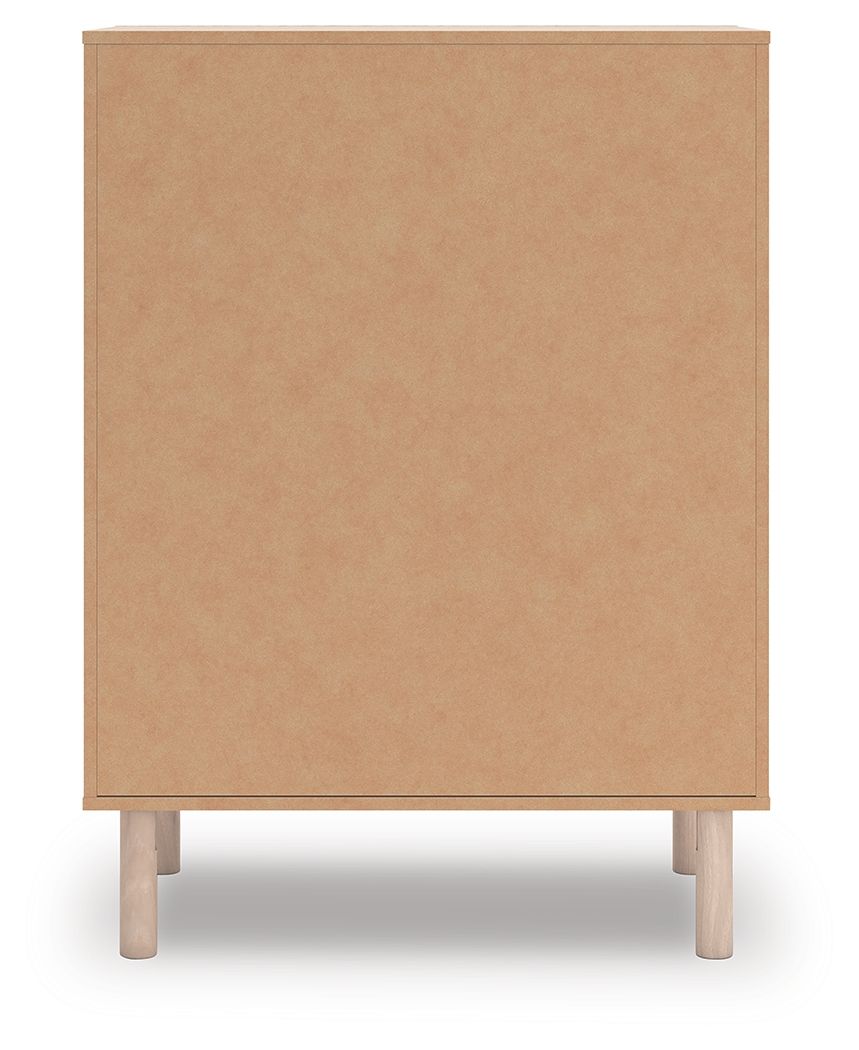 Arloster - Tan - Four Drawer Chest - Hornell Furniture Outlet