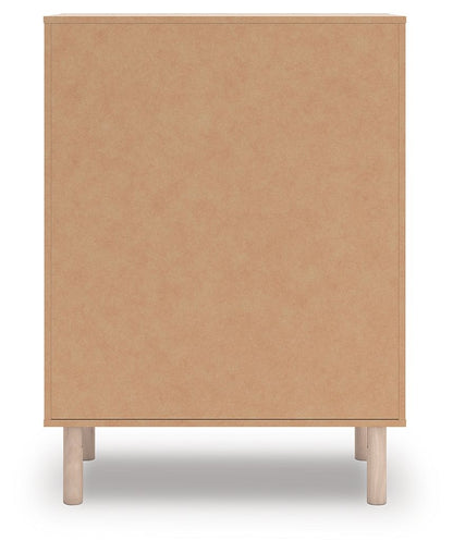 Arloster - Tan - Four Drawer Chest - Hornell Furniture Outlet