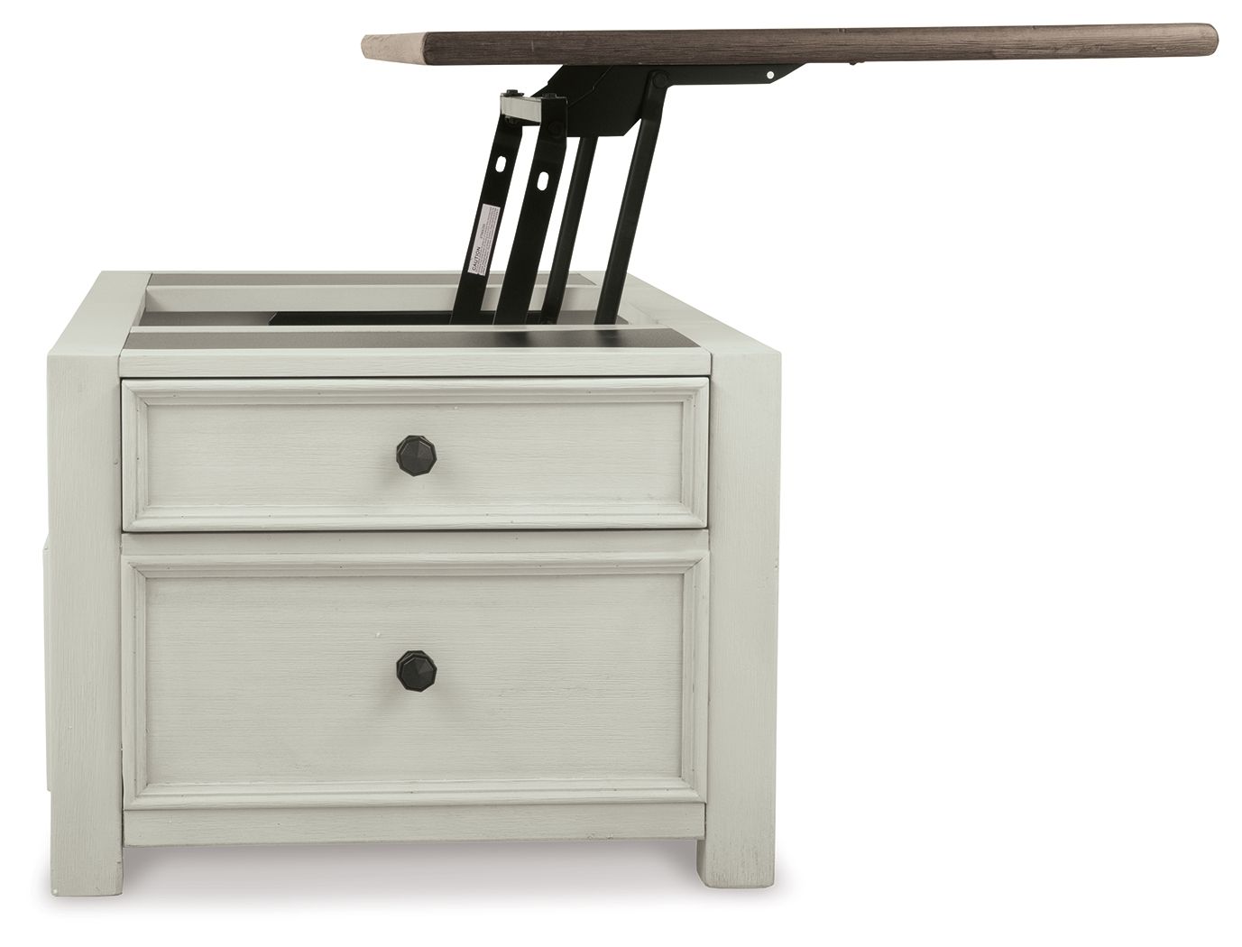 Bolanburg - White / Brown / Beige - Lift Top Cocktail Table - Hornell Furniture Outlet